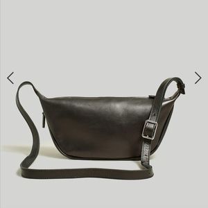 Madewell Sling Crossbody Bag in Black